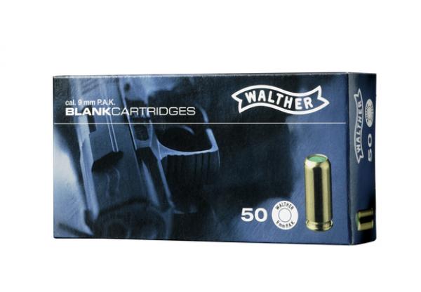 Walther Knallpatronen 9mm P.A.K - 50 Schuss