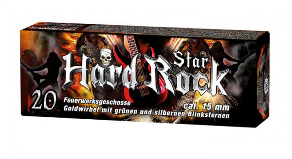 Pyroeffekt ""Hard Rock Star"", Kal. 15mm, 20 Schuss