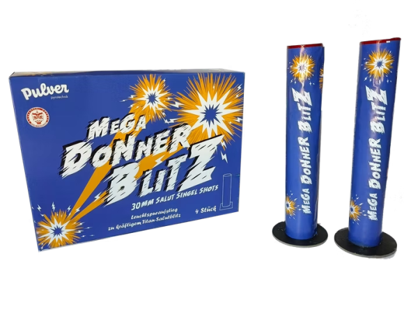Pulver Pyrotechnik Mega Donner Blitz 30mm