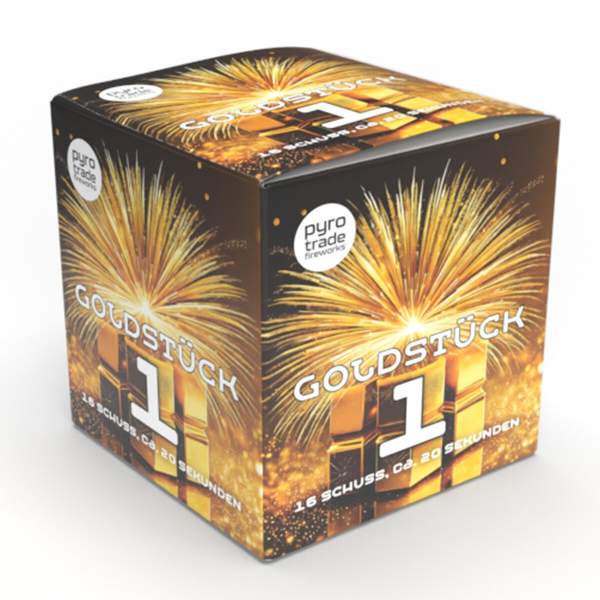 Goldstück 1 - 16 Schuss feinstes Brokat