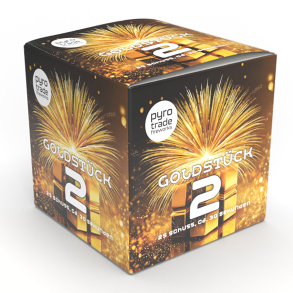 Goldstück 2 - 25 Schuss  feinstes Brokat